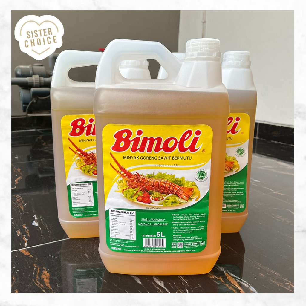 

Minyak Goreng Bimoli 5 Liter Jerigen