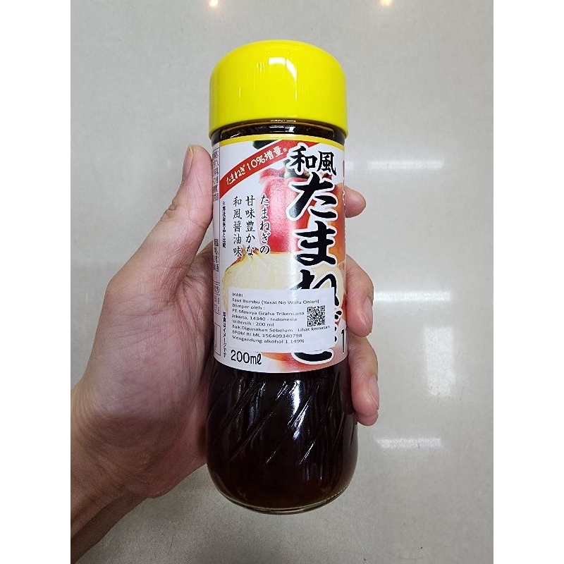 

IKARI Yasai No Wafu Onion | Saus Bumbu Jepang