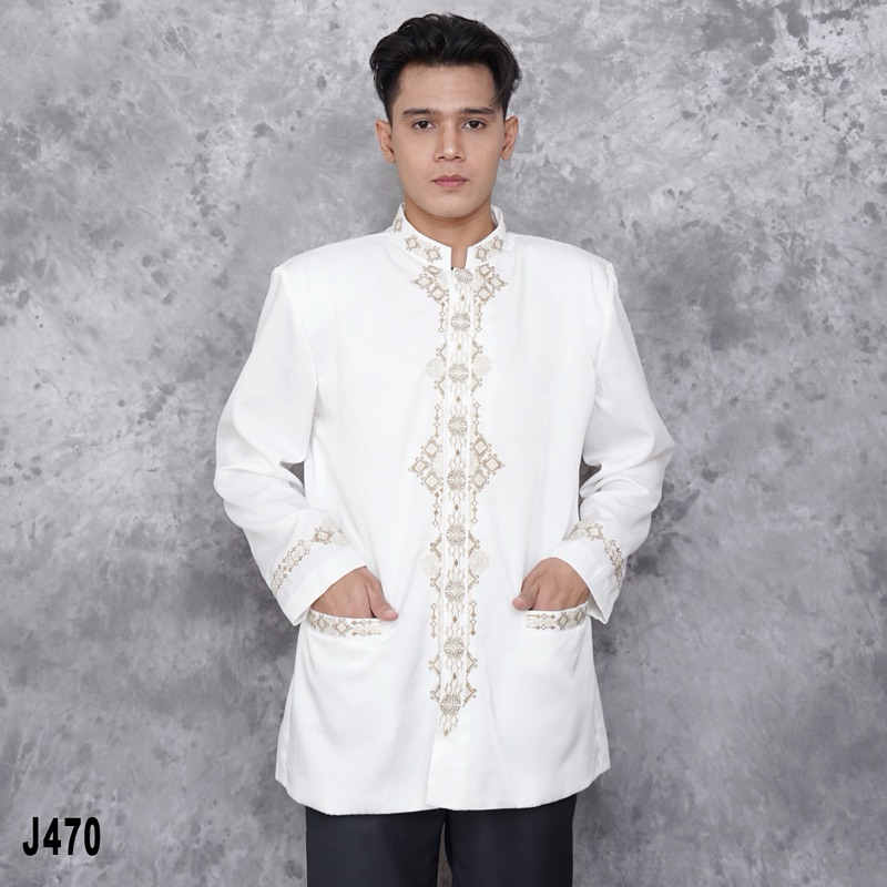 Jas Koko Bordir Salafy J470