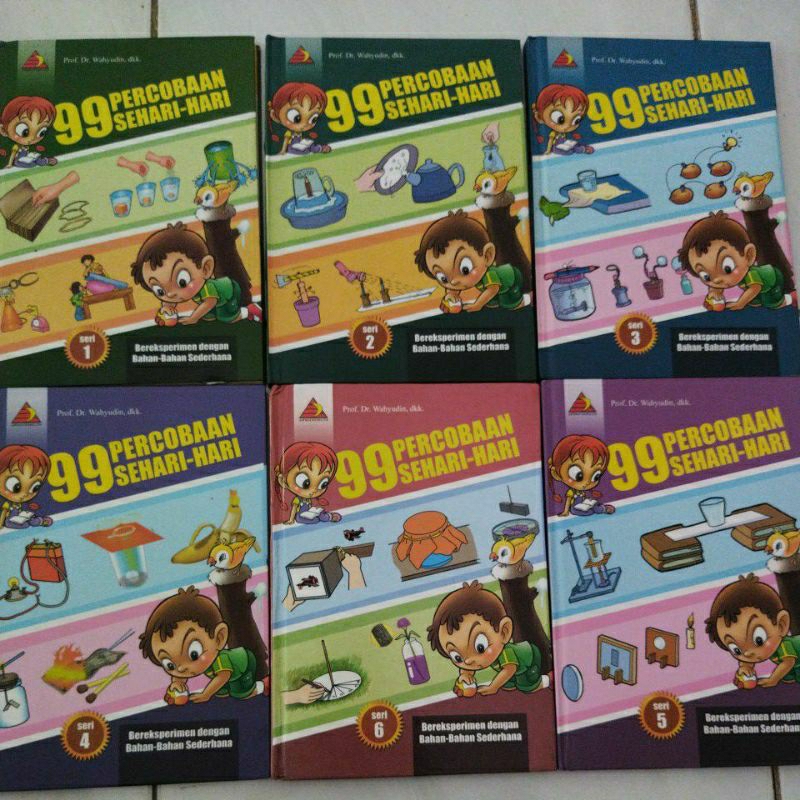 BUKU 99 PERCOBAAN SEHARI-HARI LENGKAP 6 SERI