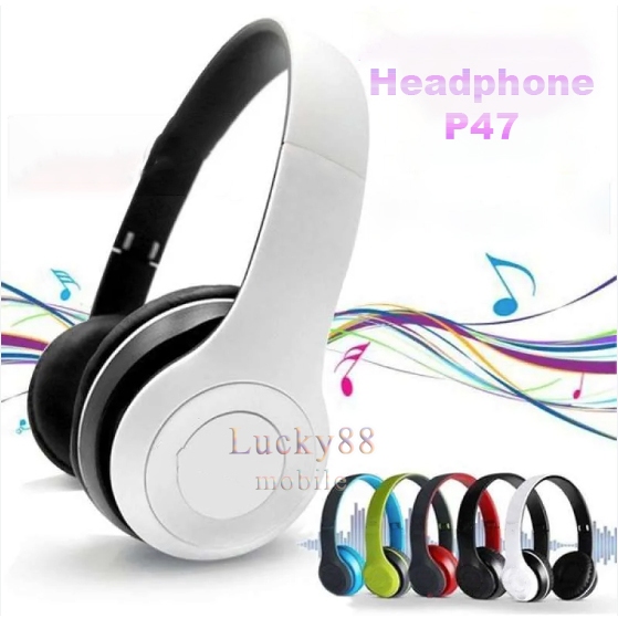 Headphone Version Cable Portable Super Pure Bass Kabel Aux Audio Headset Earphone Tidak Perlu Cas Ch