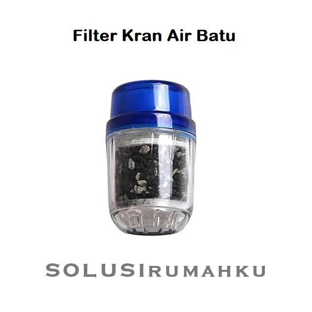 Filter Kran Air Kecil Lapis Busa Carbon Saringan Keran Faucet Nozzle