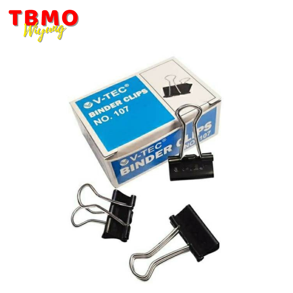 

TBMO V-TEC Binder Clip No 107 / Binder Clip 107