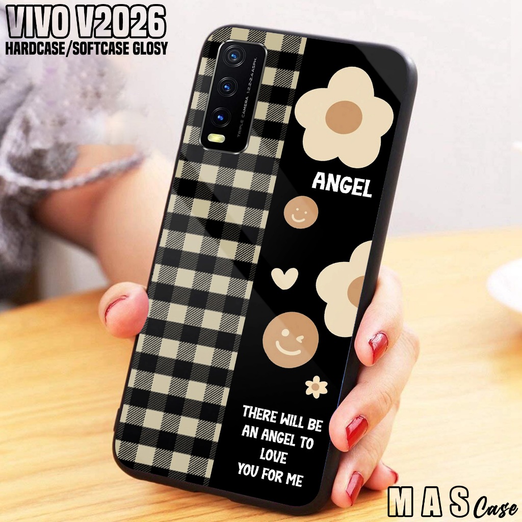 Case VIVO V2026 - Casing Hp VIVO V2026 ( BUNGA ) Silikon Hp VIVO V2026 - Kondom Hp VIVO V2026 - Kesi