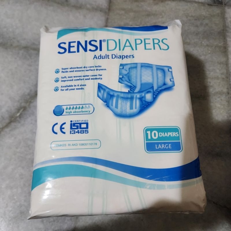 Pampers Popok Dewasa Perekat Sensi Confidence Large