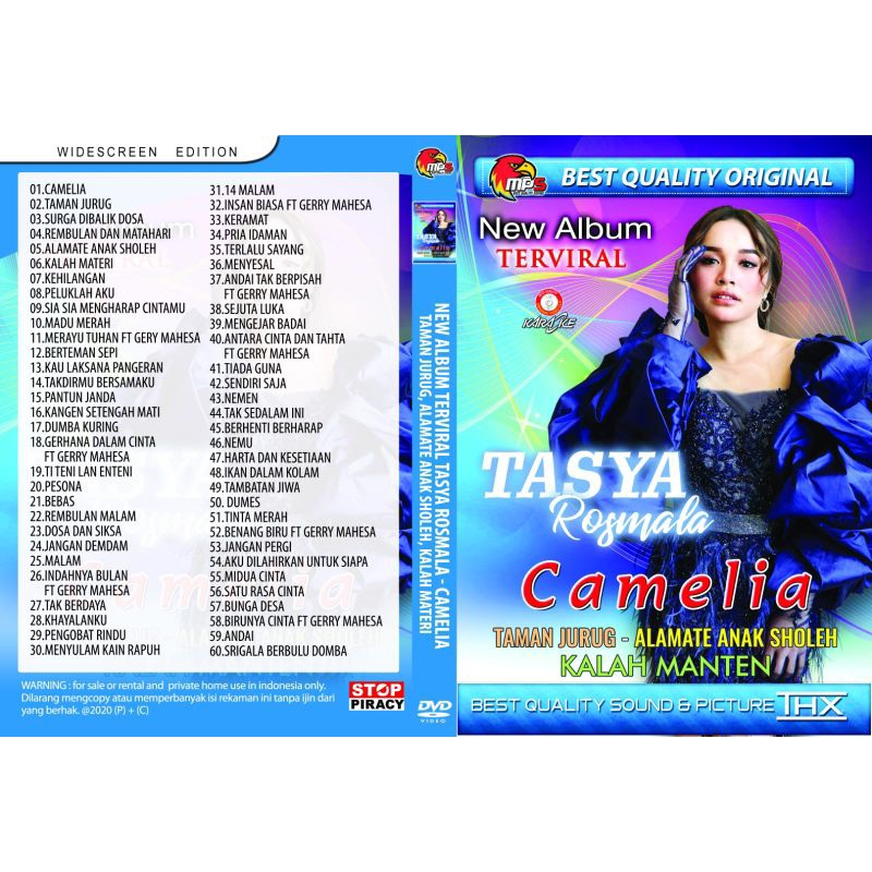 KASET MP5 LAGU NEW ALBUM TERVIRAL TASYA ROSMALA