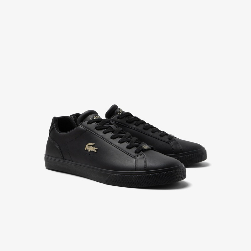 SNEAKERS LACOSTE LEROND PRO LEATHER BLACK ORIGINAL