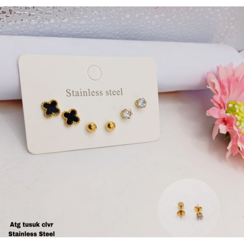 ANTING TUSUK TITANIUM ANTI KARAT DAN LUNTUR
