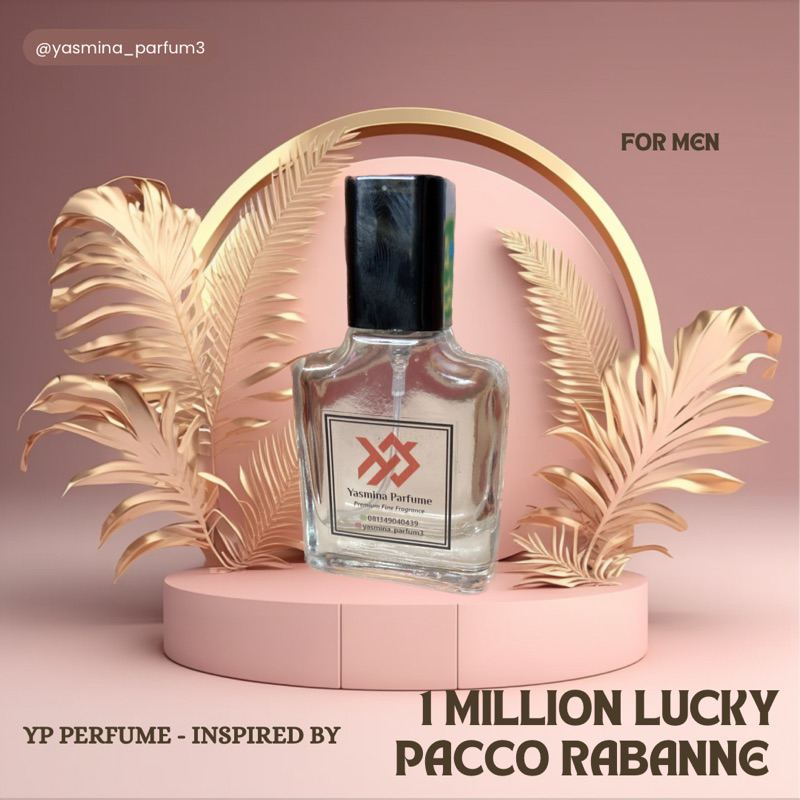 YP - 1 Million Lucky | Parfum Pria | Free Tester