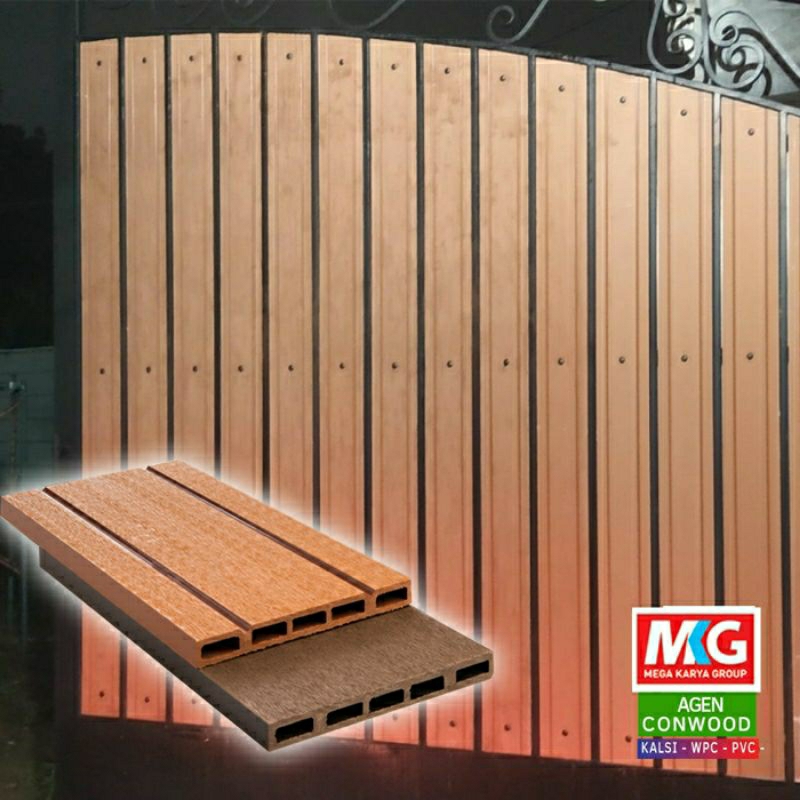 WPC PAGAR RUMAH~PAGAR KAYU~KAYU ASRI KA145K13