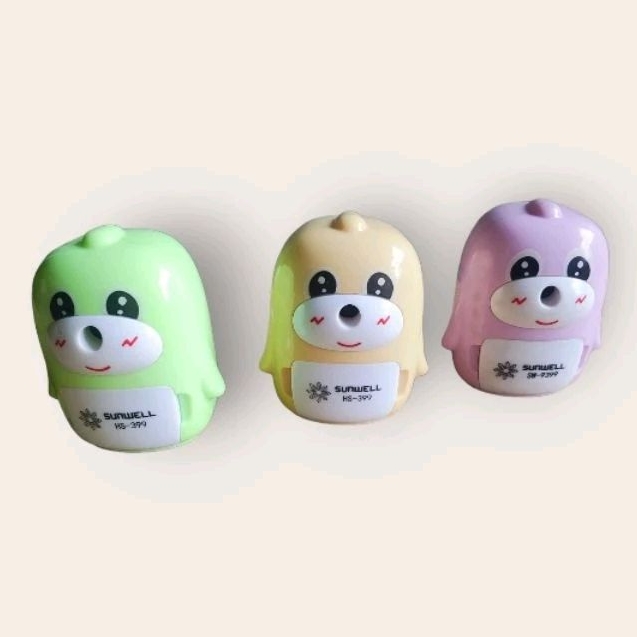 

rautan/serutan/orotan/sharpener pensil putar fancy animal HS399