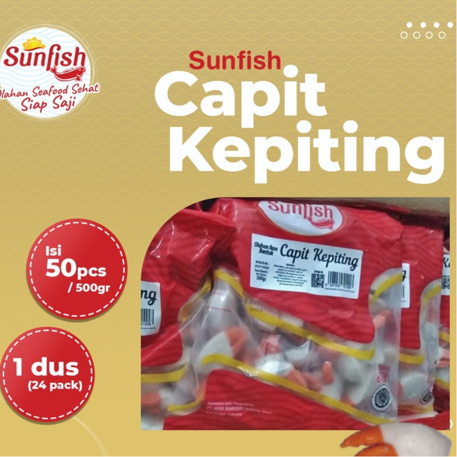 

Sunfish Capit Kepiting 500gr