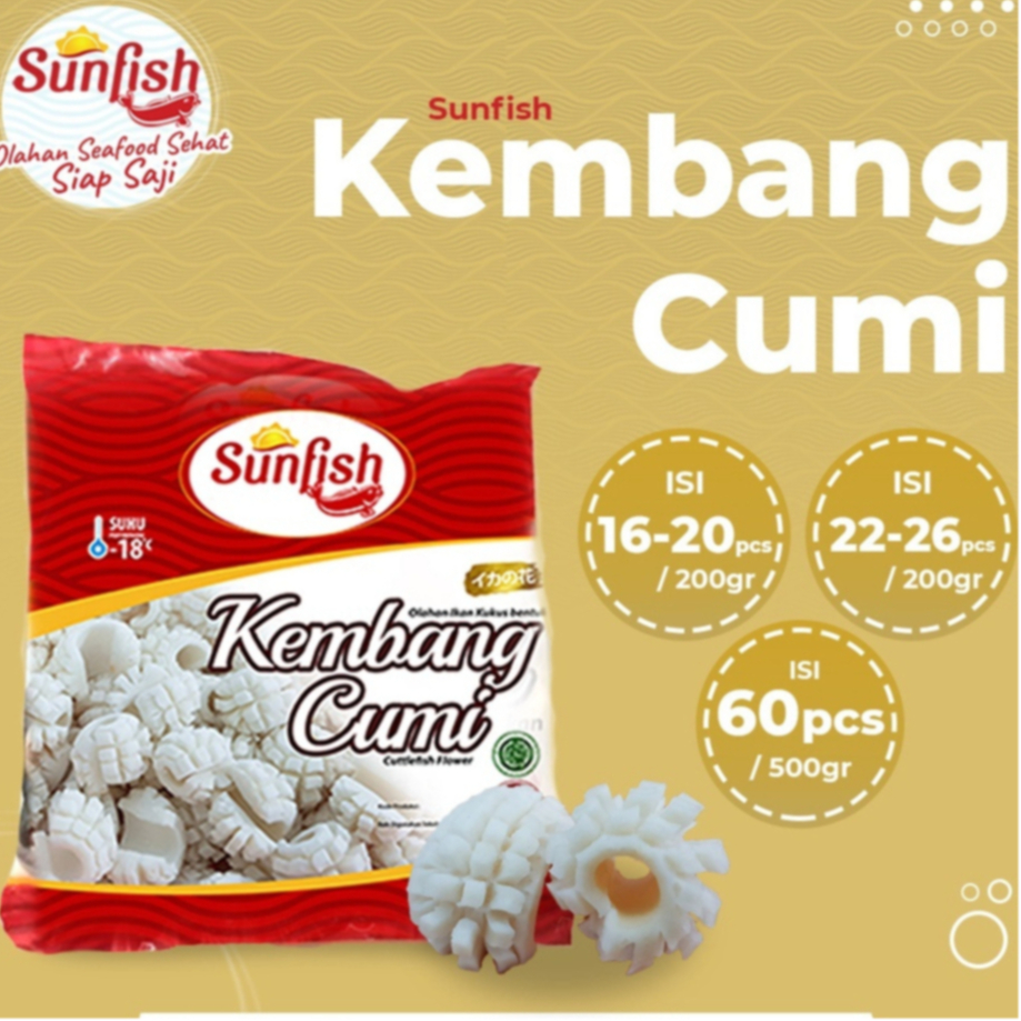 

Sunfish Kembang cumi 200gr