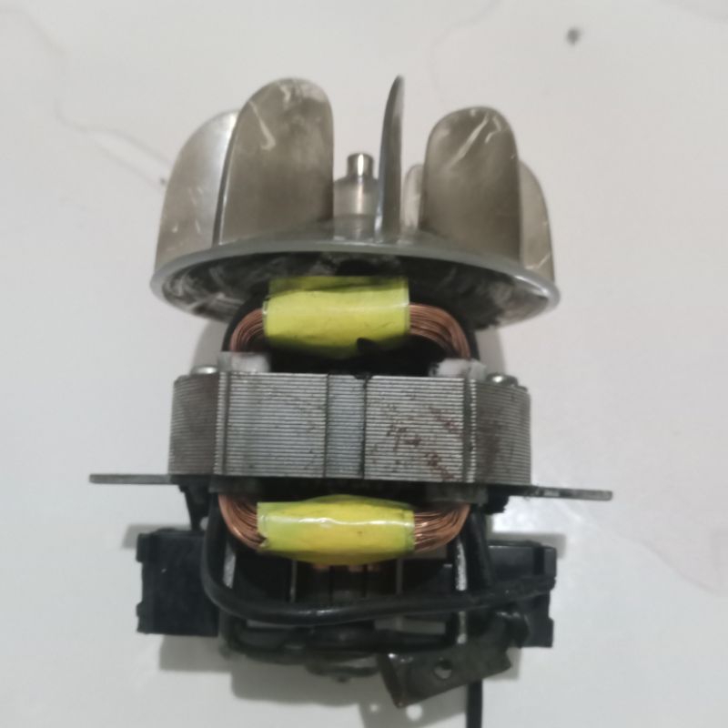Mesin dinamo vacum cleaner ac 220 volt copotan
