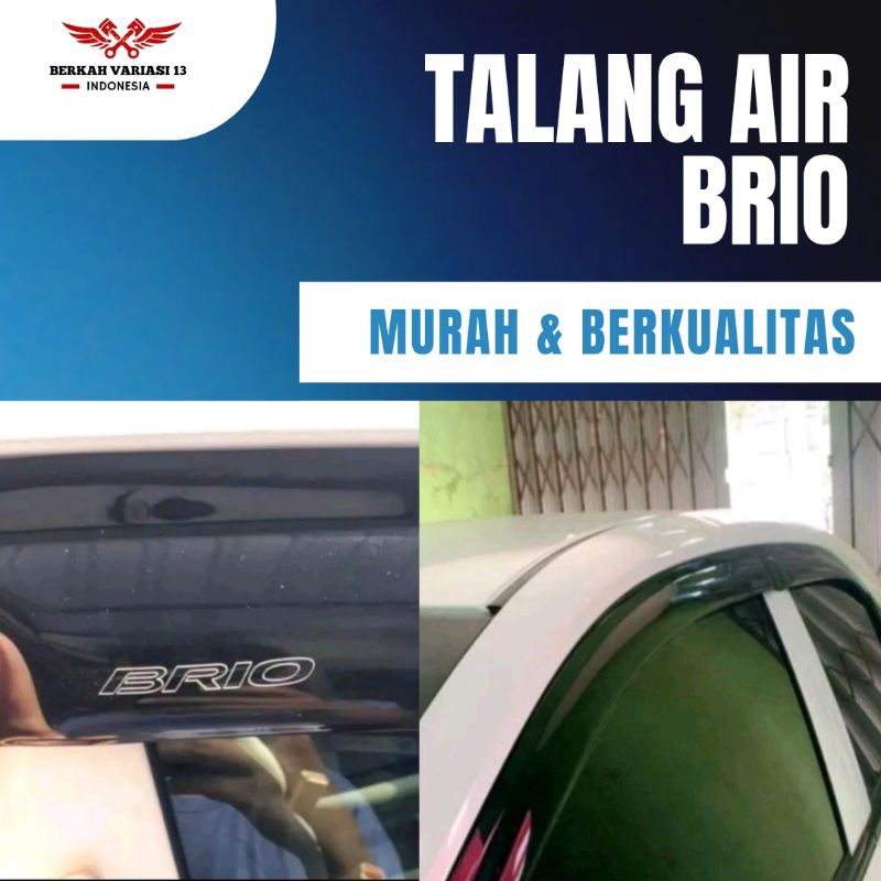 Talang Air Honda Brio Lama 2012 - 2017 Model Slim Berkualitas
