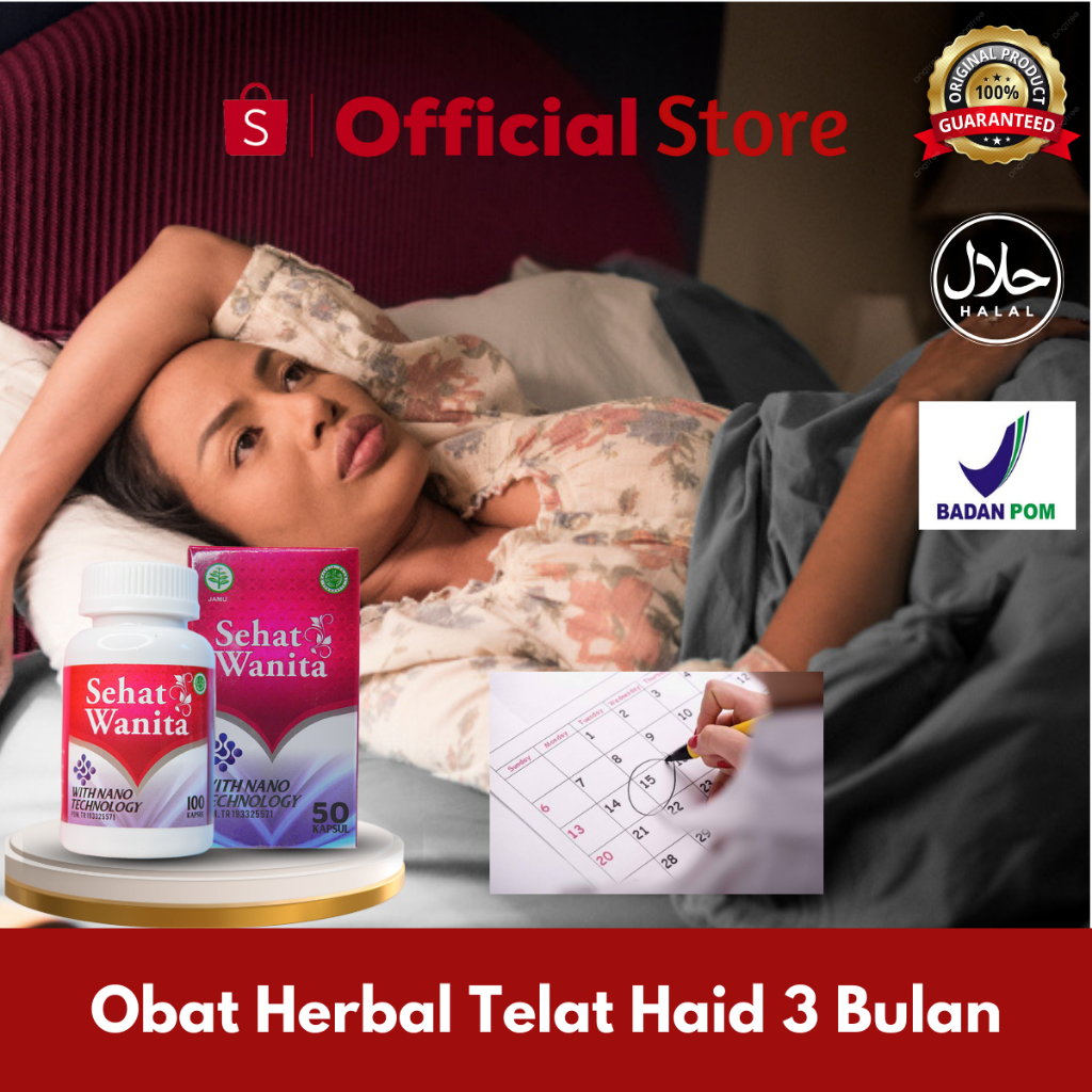 Obat Herbal Telat Haid 3 Bulan, Obat Haid Tidak Teratur, Nyeri Haid, Obat Gangguan Hormon, Obat Kepu