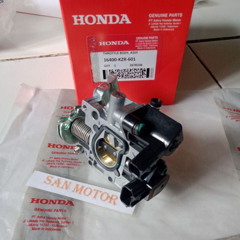 Throttle Throtol Body KZR Honda Vario 125 Old Kualitas ORI.