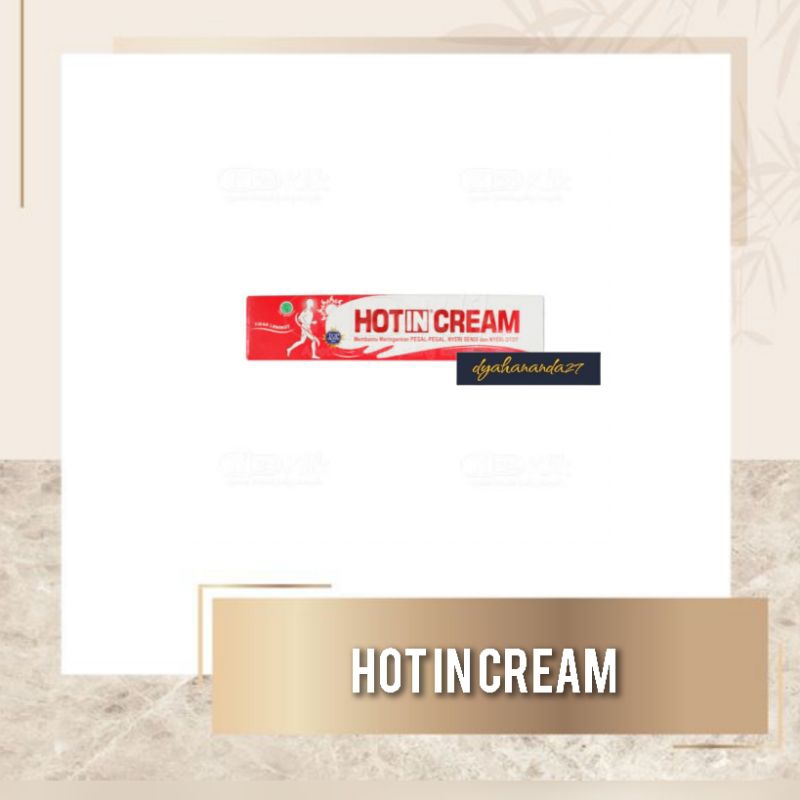 HOTIN CREAM TUBE / BOTOL 60g 120g DCL AROMA THERAPY STRONG KOYO HOT IN HOTIN GO