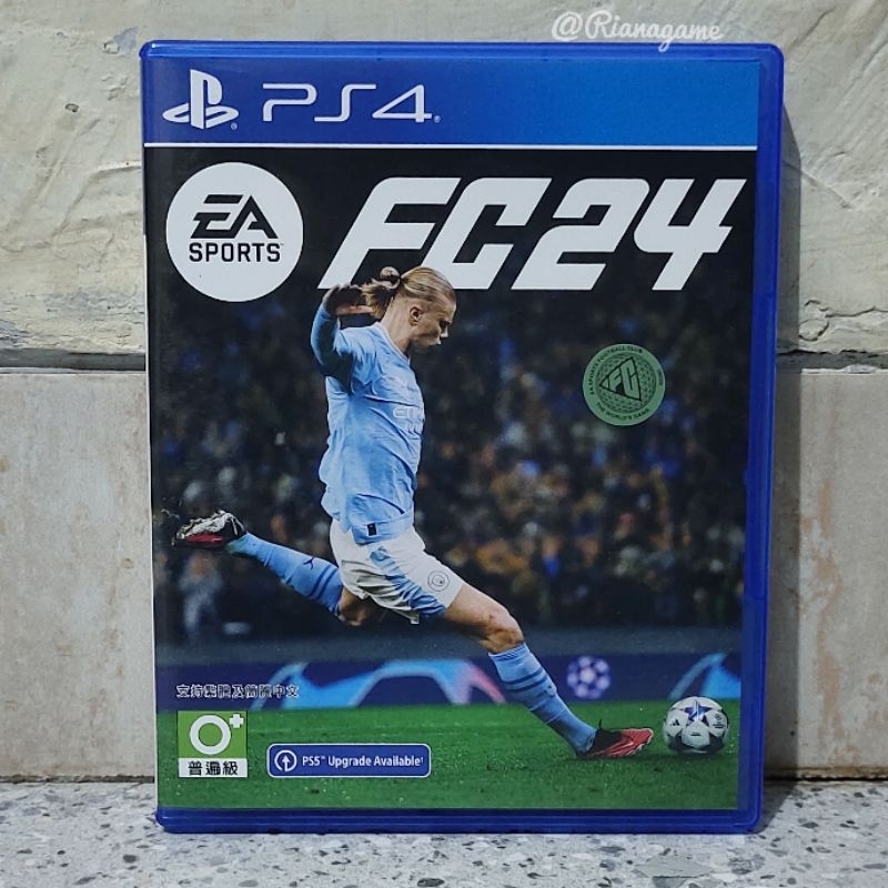 BD Kaset PS4 PS5 EA FC 24 Game FIFA 2024 Kaset PS 4 5 Original Playstation Bekas Second Mulus