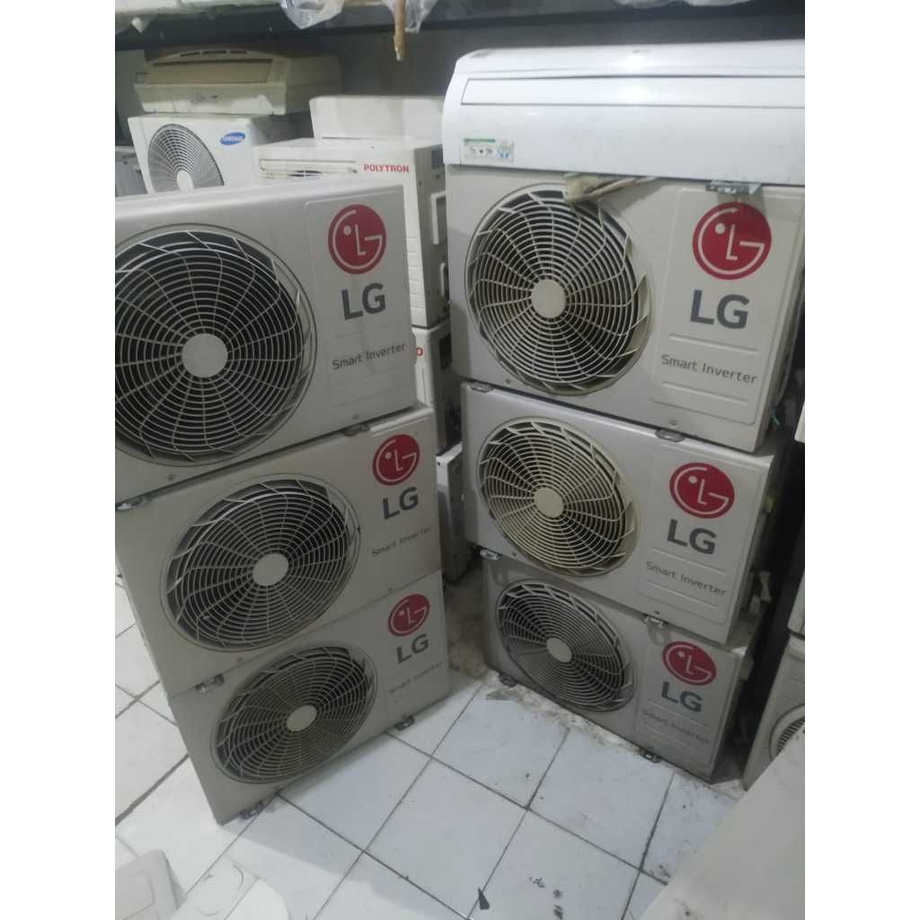 Outdor Ac LG SMART ATAU DUAL Inverter bekas second outdor unit only