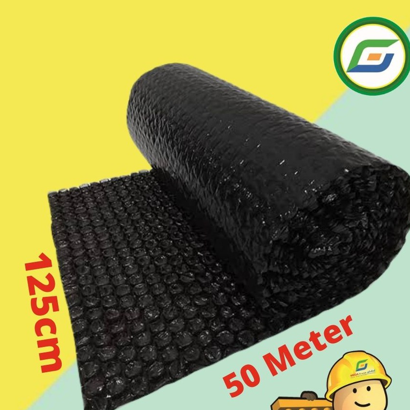 

Bubble Wrap Warna Hitam Tebal Prenium .lebar-L 125 cm-Permeter-Murah dan Berkualitas bagus