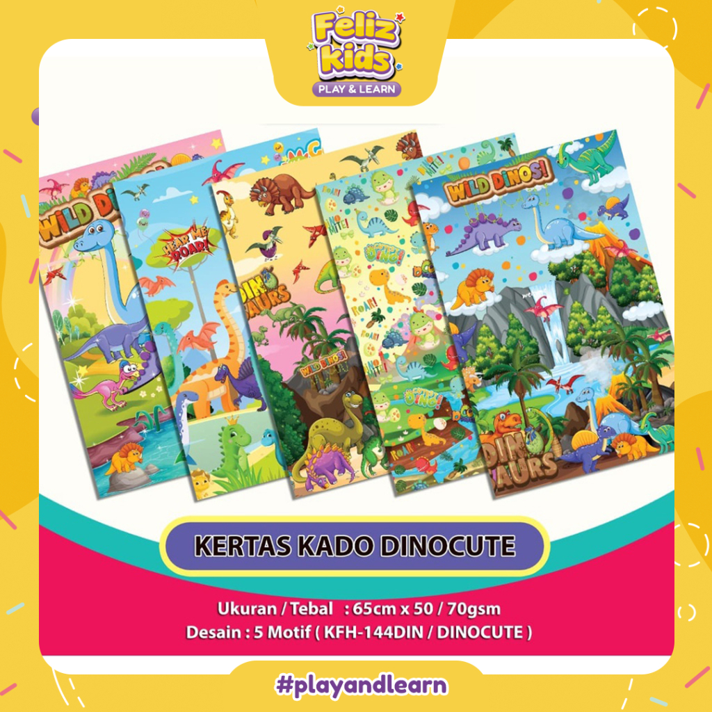 

[FELIZKIDS] [KK01] KERTAS KADO KHUSUS INSTANT / SAMEDAY UK 64 X 48CM
