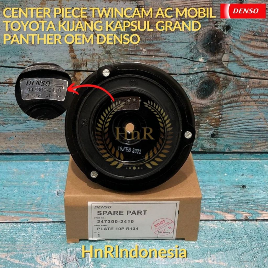CENTER PIECE TWINCAM KOPLING PULLY KOMPRESOR AC MOBIL TOYOTA KIJANG GRAND KIJANG KAPSUL PANTHER