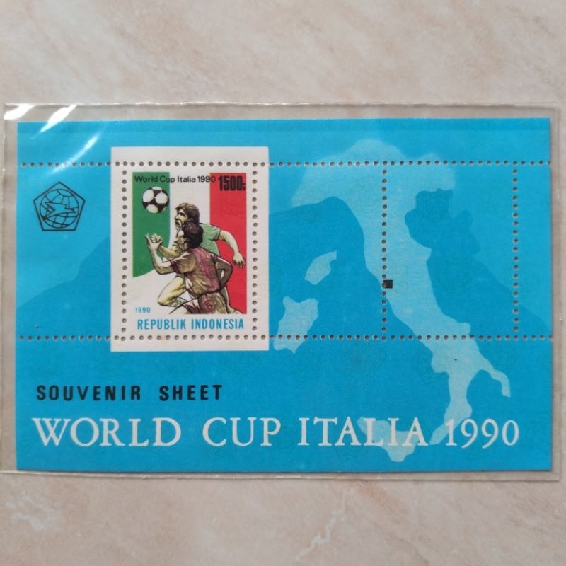 

Prangko Filateli Souvenir Sheet SS 91 World Cup Italia 1990 - YN1073