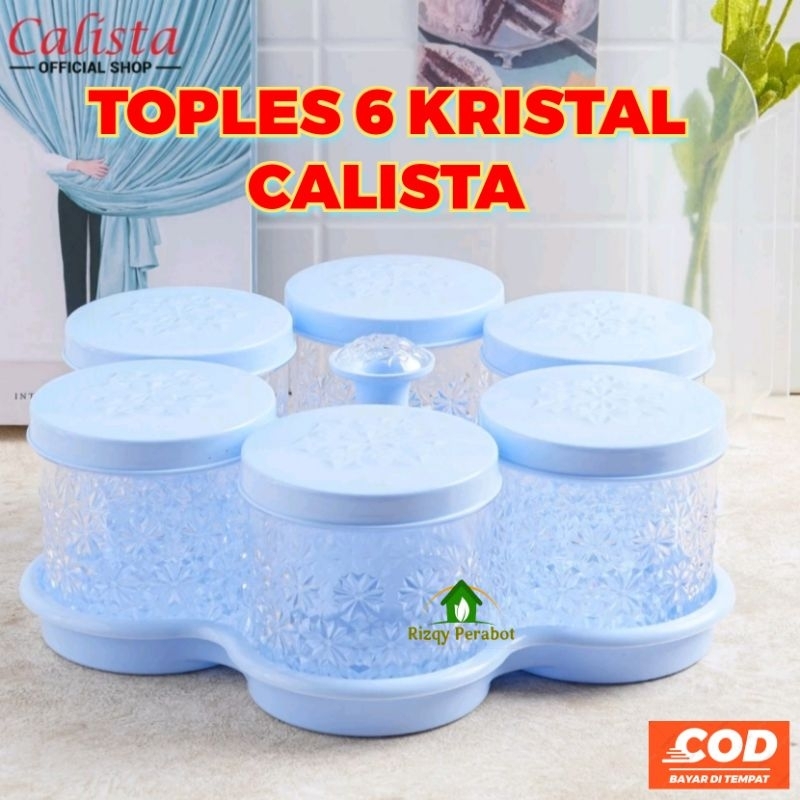 Toples 6 Daun Calista Premium/Toples 6 Kristal/Toples Viral Terkini Murah/Toples Serbaguna
