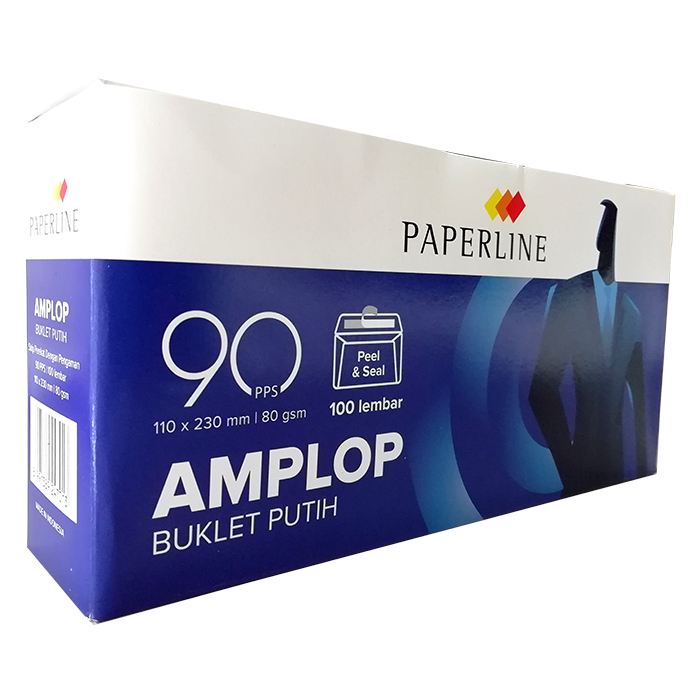 

amplop putih paperline 90 (harga 1 pak/100 amplop)