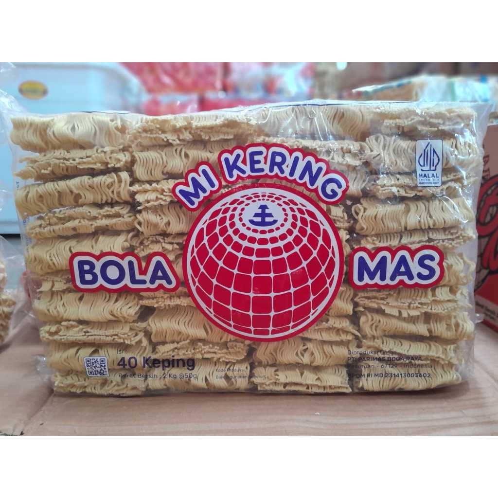 

MIE KERING BOLA MAS 2KG