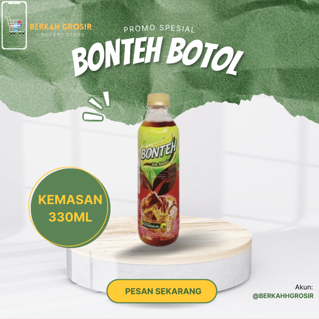 

TEH MANIS BONTEH 330ML PER 2 BTL