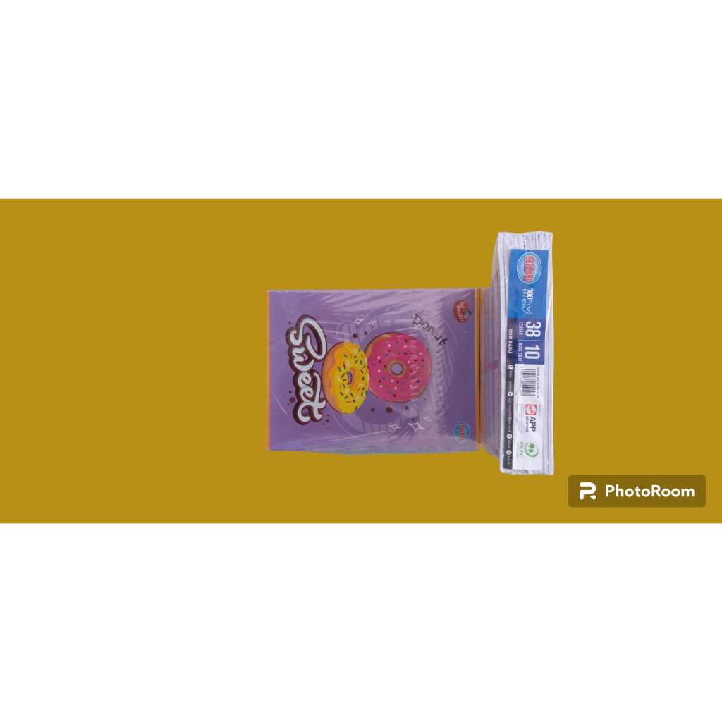 

BUKU TULIS 38 LEMBAR, 1 PACK 10 BUKU