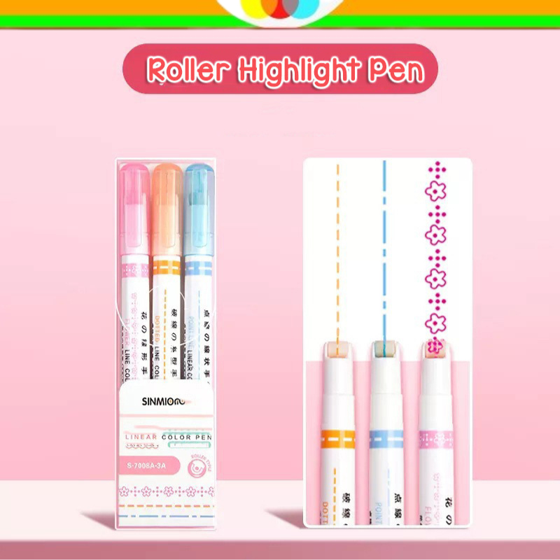 

STABILO HIGHLIGHTER ROLLER | ROLLER STABILLO PEN | PENA GARIS BUNGA | STABILO ROL | MARKER ROLL | PEN JURNALING | STABILO JURNAL SKM