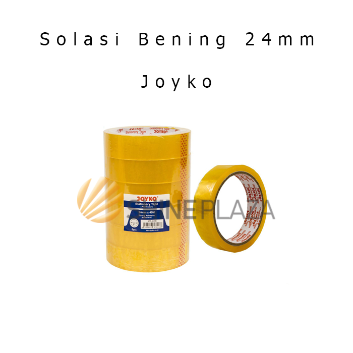 

Solasi Selotip Bening 24mm - Isolasi Solatip Joyko 1 Inch