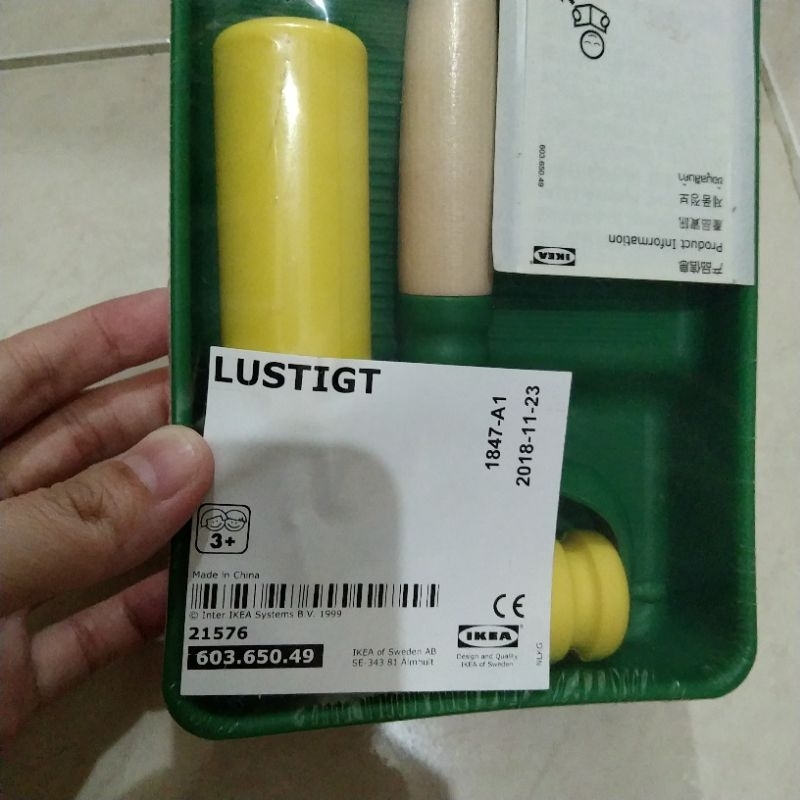 

IKEA MALA roller brush set kuas rol mewarnai untuk anak anak paint brush ukuran kecil TC-0420