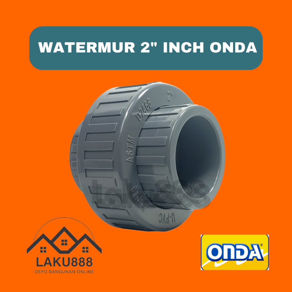 Water Mur 2" inch PVC Onda