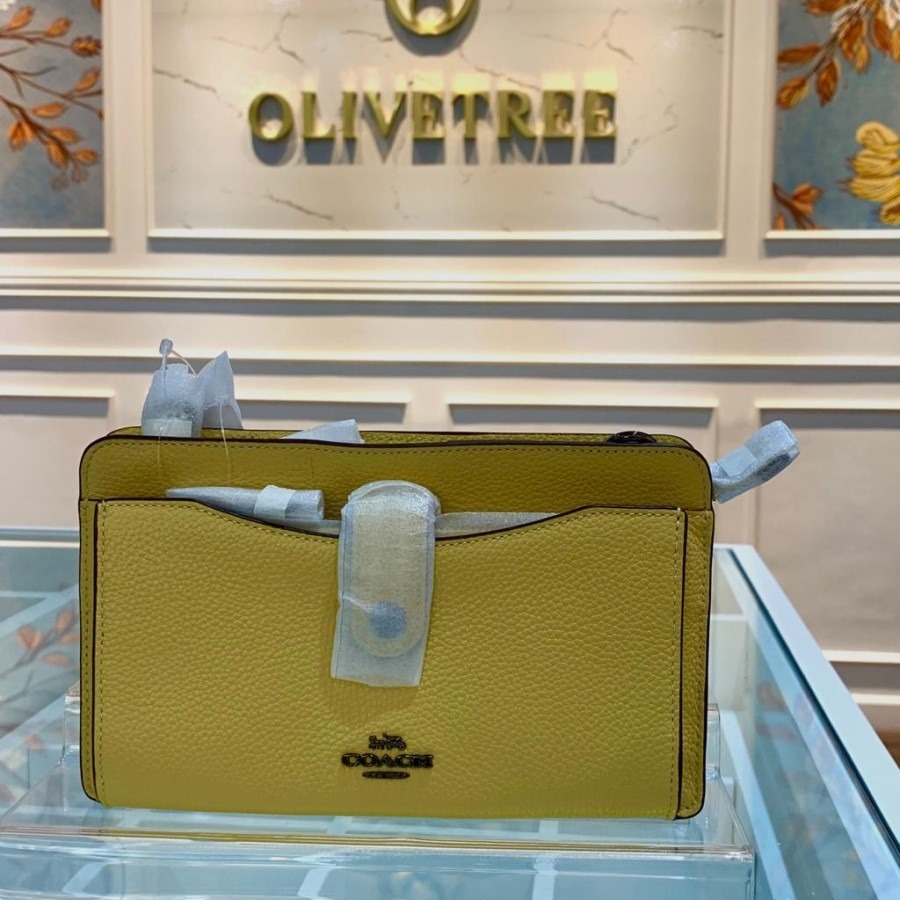 [READY] - Coach Pop Up Messenger Bag - SUNFLOWER