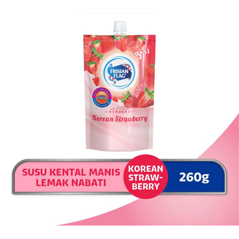 

FRISIAN FLAG KOREAN STRAWBERRY 260 GRAM