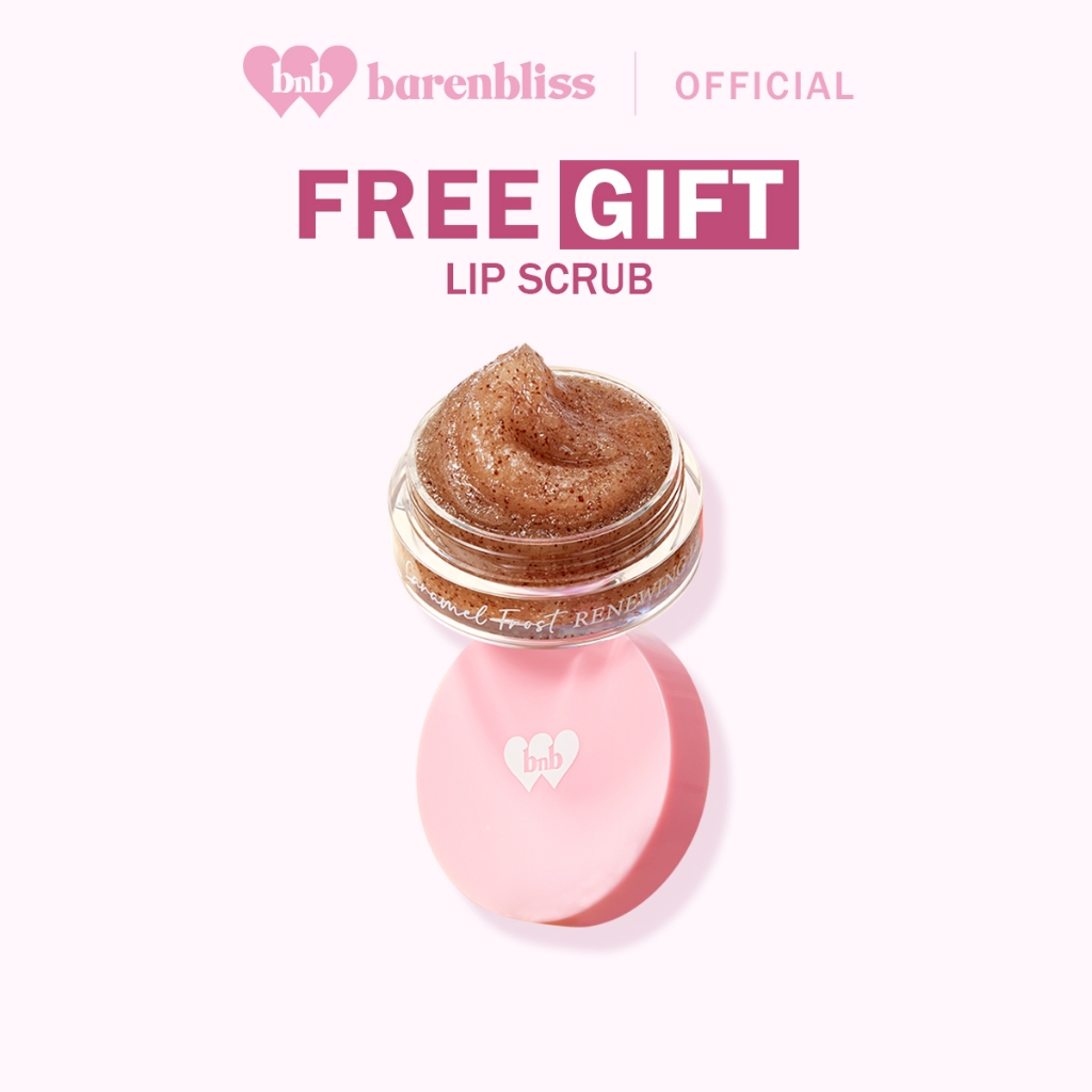 [GIFT] BNB barenbliss Caramel Frost Renewing Lip Scrub