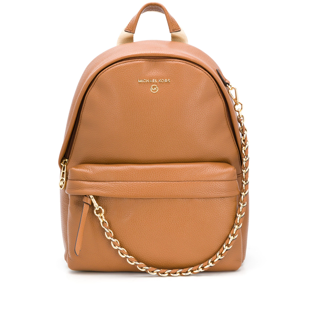 MK 081 Slater Backpack Pebble Leather Woman's Backpack