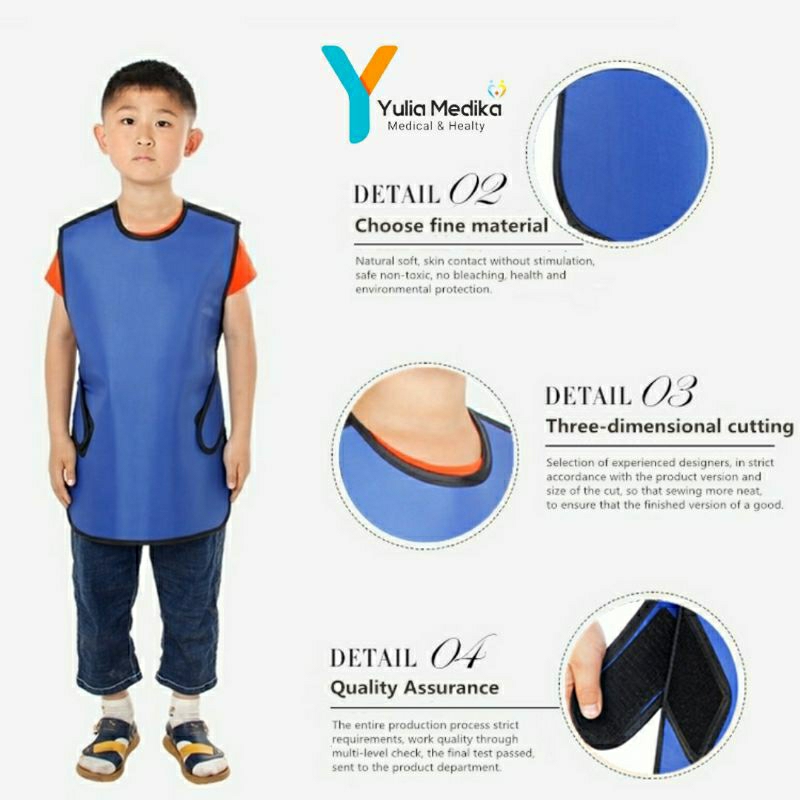 APRON  LEAD X-RAY  PROTECTIVE CHID 0,5mmpb / APRON LEAD X-RAY ANAK