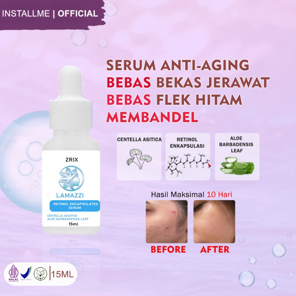Serum Bekas Jerawat Hitam Anti Aging Serum Serum Retinol Bopeng Bekas Jerawat Mencerahkan Untuk Flek