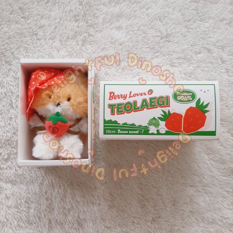 (READY STOCK) TEOLAEGI BY BAEKHYUN BERRY LOVERS 10CM FULLSET