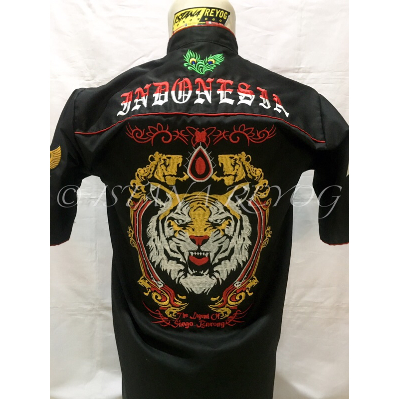 Baju reog / Hem reyog bordir / Baju Ponorogo
