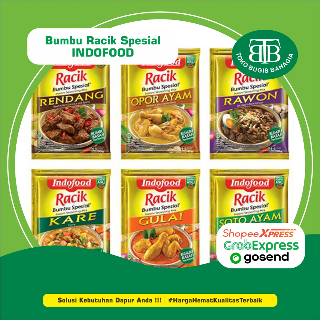 

Bumbu Racik Spesial Indofood, Murah Makassar