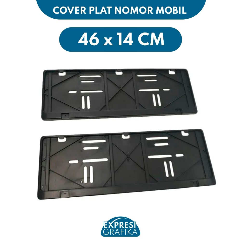 Rumah Plat Nomor Mobil Hitam Frame Plat Nomor Mobil Hitam