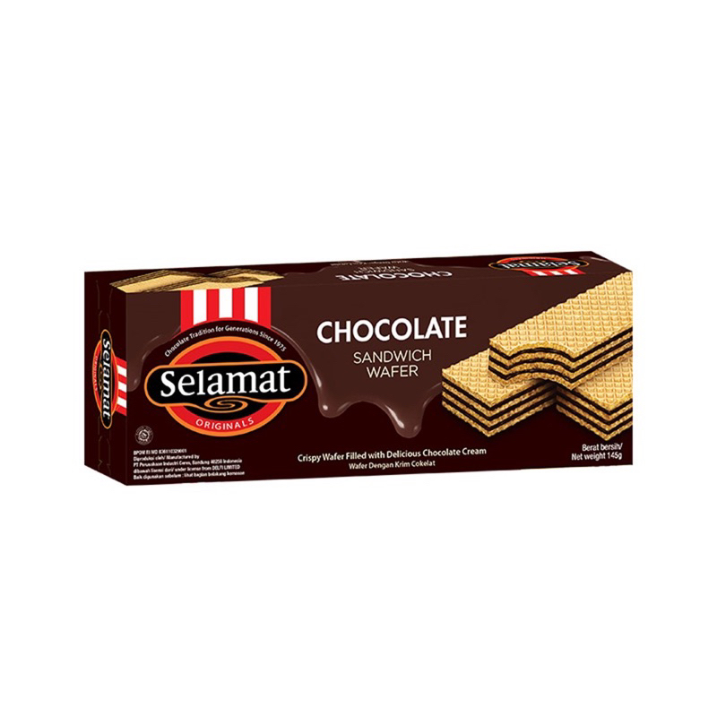 

SELAMAT SANDWICH WAFER 145gram