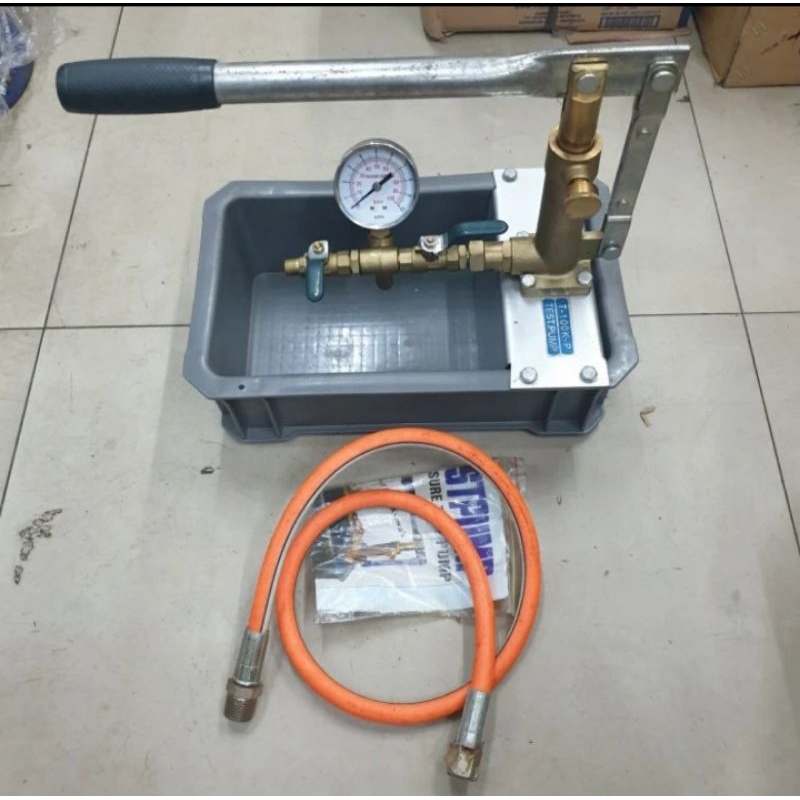 alat tes tekanan pipa air / tes pump manual T-100 ,100kg