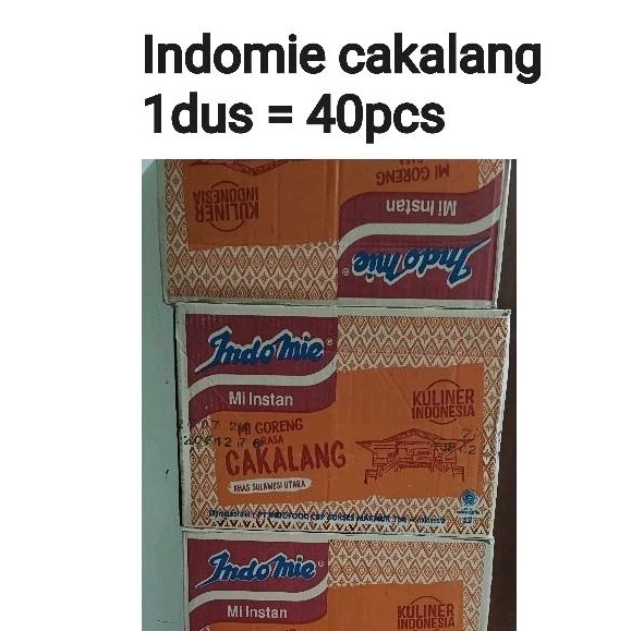 Indomie cakalang goreng kuah khas manado sulawesi utara 1 dus